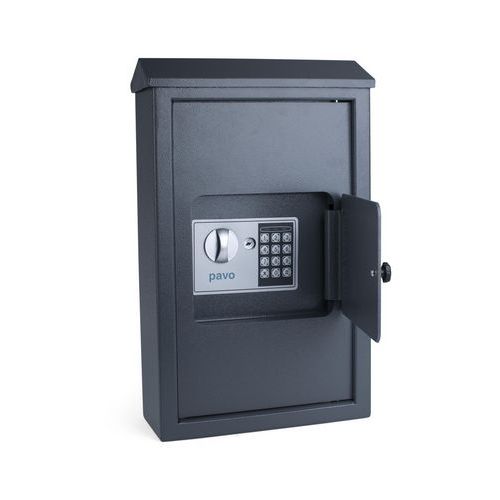 Cassetta portachiavi alta sicurezza esterni 50 chiavi-Pavo,