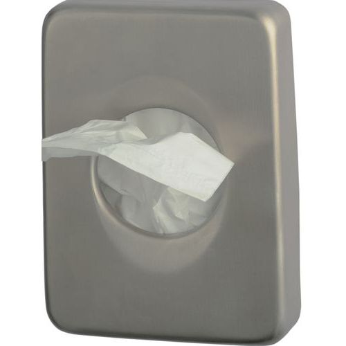 Distributore di sacchetti igienici in plastica - inoxAISI304 Satinato,