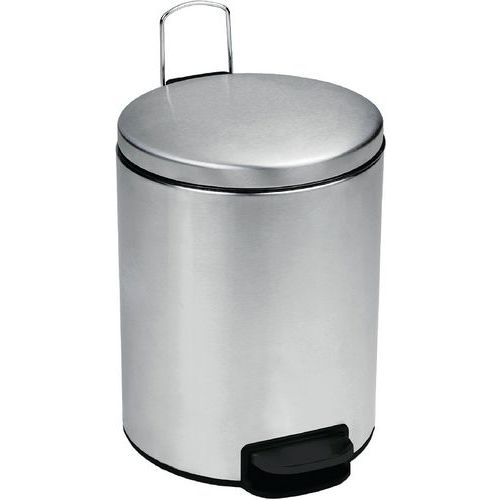 Pattumiera  inox satinato - 5 L,