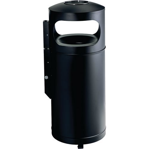 Portacenere gettacarte antifuoco,