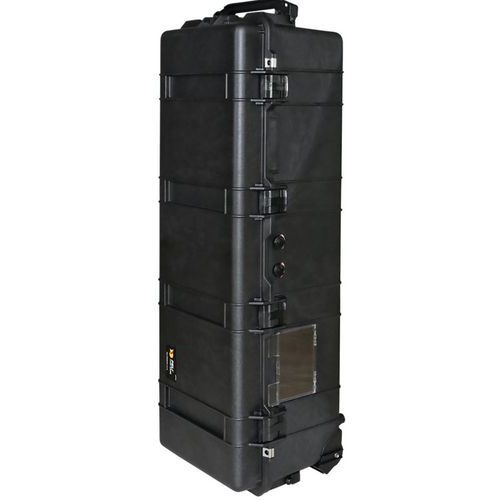 Valigia impermeabile nera Peli Case 1740 con espanso,