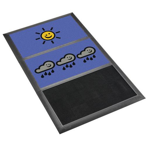 Tappeto disinfettante Sani-Master personalizzabile - 3 zone,