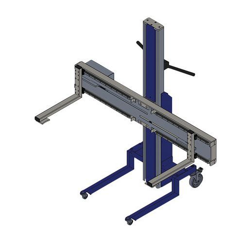 Sollevatore EVO80M con forca motorizzata,