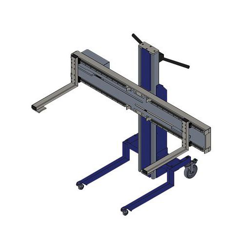 Sollevatore EVO80S con forca motorizzata,