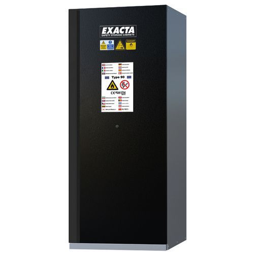 Armadio CF90 1 porta nera L900 - Exacta,