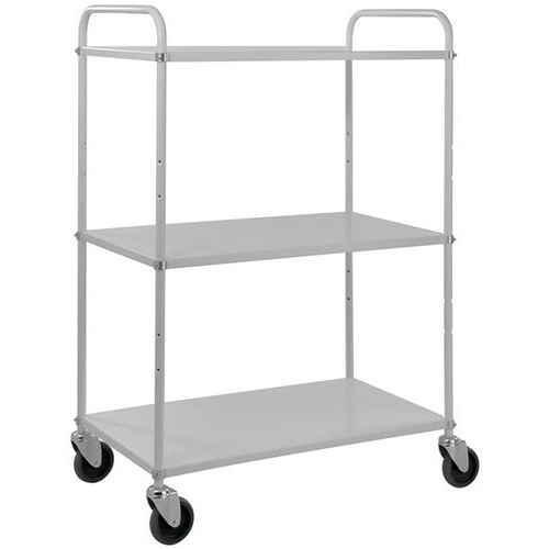 Carrello in metallo con 3 ripiani 980x585x1445 - Kongamek,