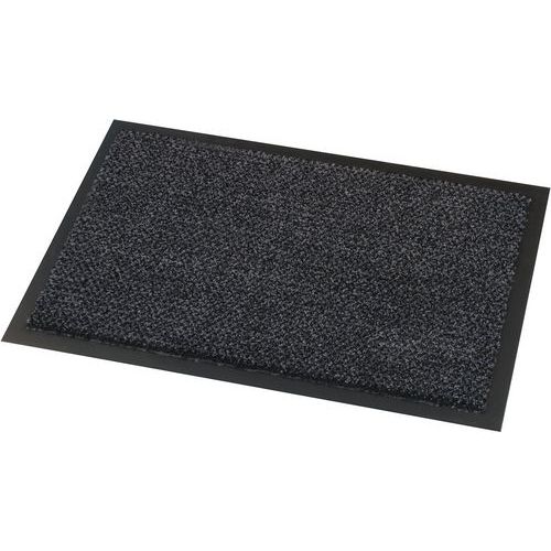 Tappeto d'ingresso per uso intensivo nero/grigio 0,6x0,9 PK2,