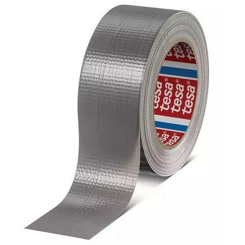 Nastro adesivo in tela ecosostenibile 50M x 50mm argento,