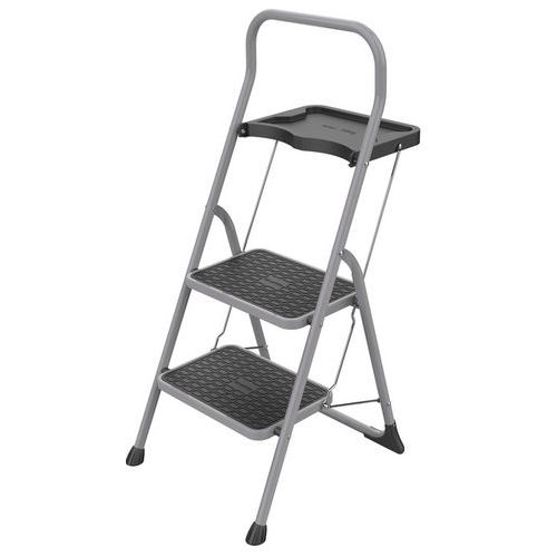 Scaletta pieghevole in acciaio Artuconfort 2 gradini,