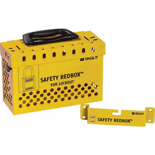 Lock box Safety Redbox - Giallo,