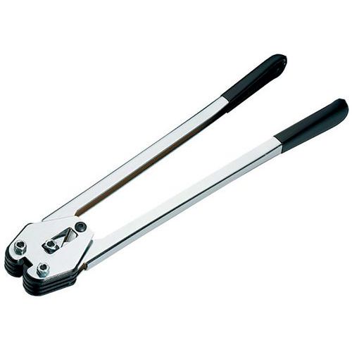 Pinza aggraffatrice per sigilli semi-aperti 12 mm,