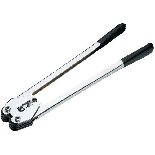 Pinza aggraffatrice per sigilli semi-aperti 16 mm,