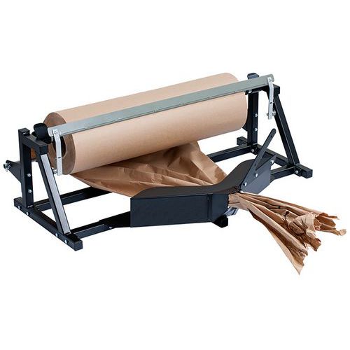 Svolgitore/taglierina/piegatrice carta orizz lungh 1000mm,