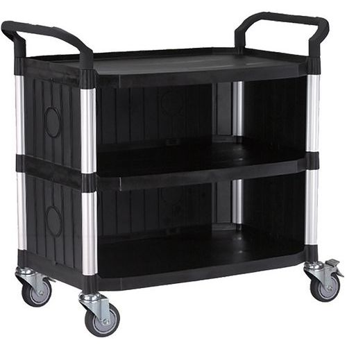 Carrello 250 kg in polipropilene a 3 ripiani 915x520mm,