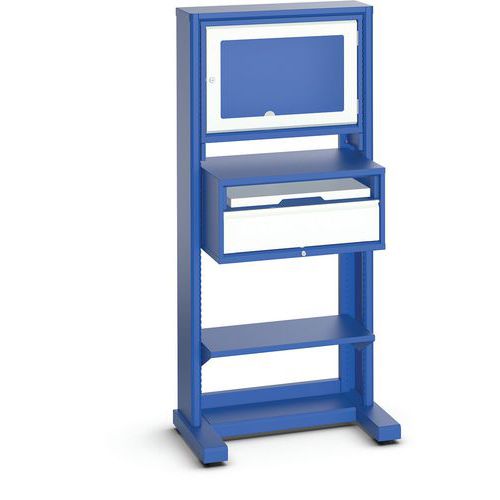 Postazione informatica fissa L860xP600xA1820 mm,