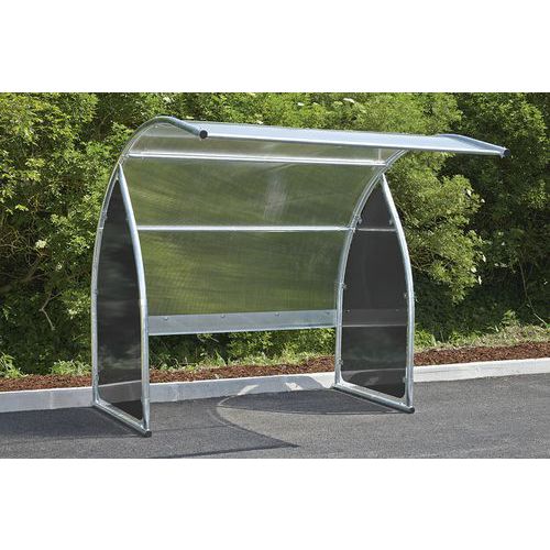 Riparo per 6 biciclette, moto o scooter A 1,95 m - Initial,