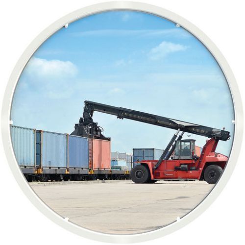 specchio universale Ø80 cm eco per esterni e interni,