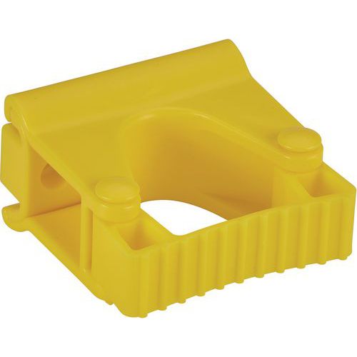 Supporto a parete ambienti sanitari-Clip Grip-8,3cm-Giallo,