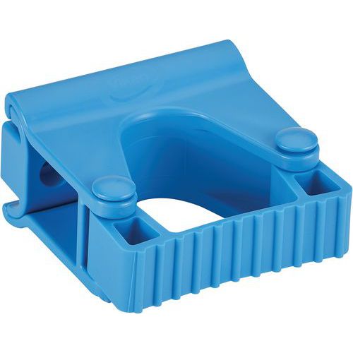 Supporto a parete ambienti sanitari-Clip Grip-8,3cm-Blu,