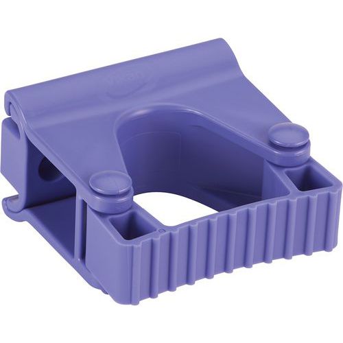 Supporto a parete ambienti sanitari-Clip Grip-8,3cm-Viola,