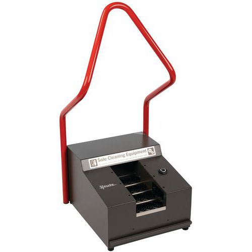 Macchina Lucidascarpe Solomat colore:Antracite/Rosso Colore:,