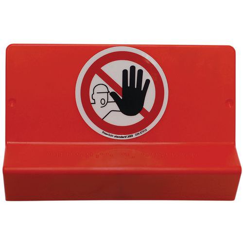 Segnaletica braille - Vietato entrare,