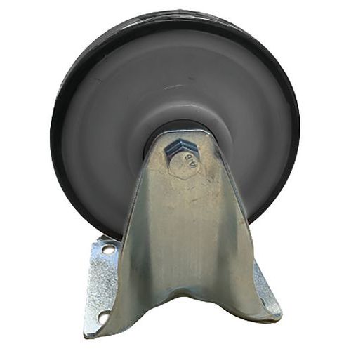 Rotella fissa interasse EU 6 TPR - 180kg,