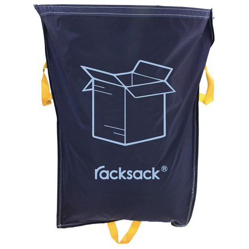 Sacco raccolta diff per scaffalatura Racksack - Cartone,