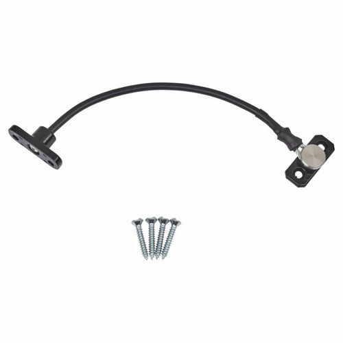 Limitatore di apertura finestra girevole/fisso-Nero - Perma,