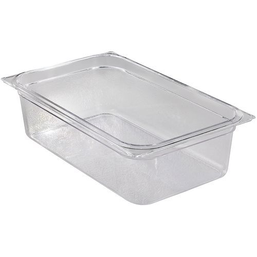 VASCHETTA IN POLICARBONATO TRASPARENTEGN 1/1 H 150,