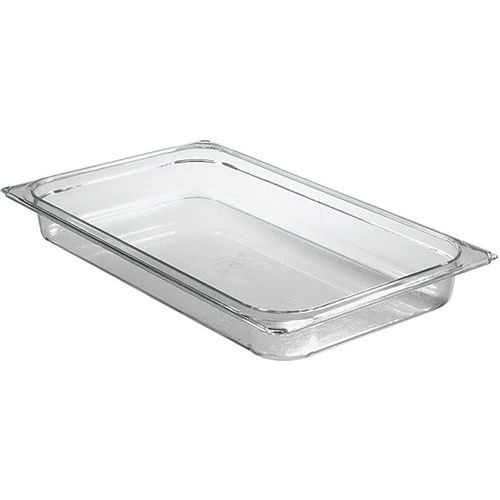 VASCHETTA IN POLICARBONATO TRASPARENTEGN 1/1 H 65,