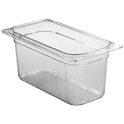 VASCHETTA IN POLICARBONATO TRASPARENTE GN 1/3 H 150,