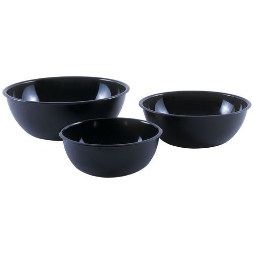 INSALATIERA IN POLICARBONATO NERA,