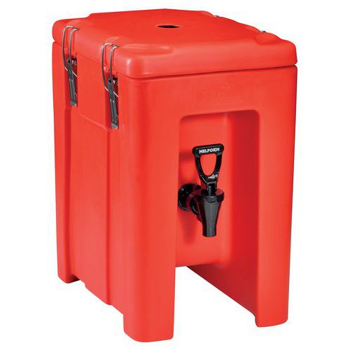 CONTENITORE PER LIQUIDI 10 LT. COL. ROSSO,