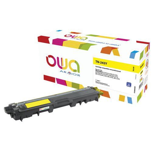 Toner capacità standard compatibile Brother TN243 JAUNE-OWA,