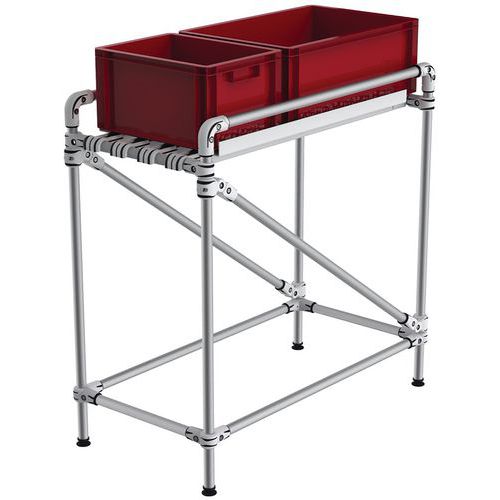 Trasportatore in alluminio 1200x750x1200 mm - 150 kg ,