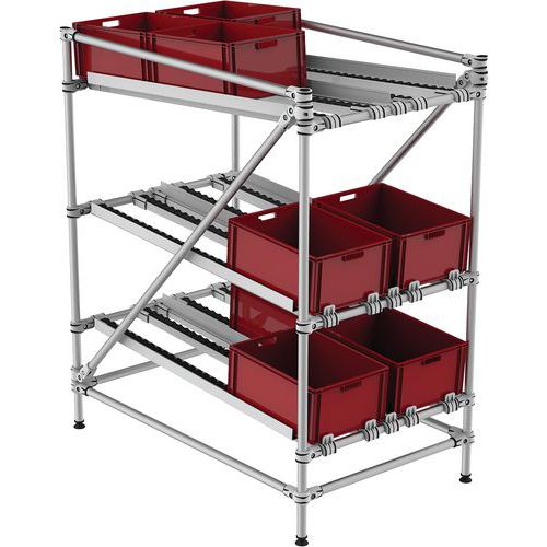 Rulliera per prelievo semplice - 740x1200x1370,