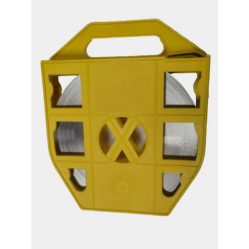 Bobina di reggia inox 50m x 12,7 x 0,4mm,