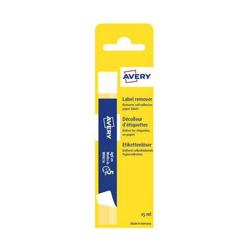 Stick solvente per la rimozione delle etichette 15mL-Avery,