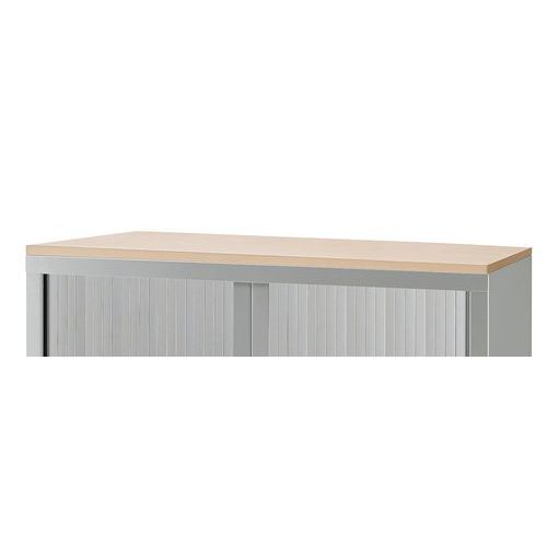 Top di finitura melaminico per armadio 100cm rovere chiaro,