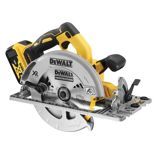 Sega circolare XR 18V 5Ah - 2 batterie e cassetta - Dewalt,