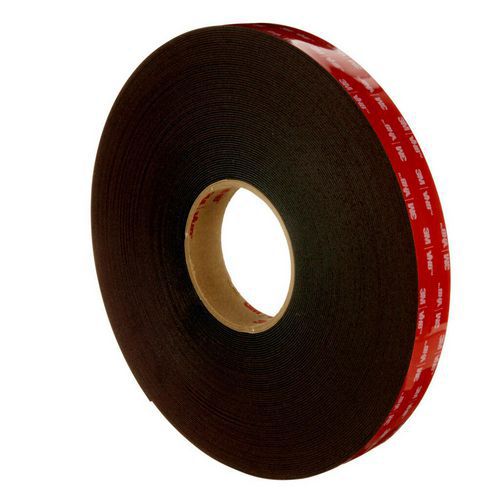 Nastro VHB 5925F, nero, 25 mm x 33 m, 0,6 mm,