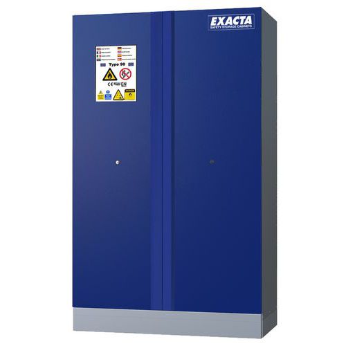 Armadio CF90 L1200 porte blu base+estintore,