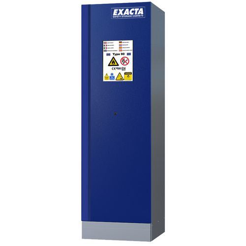 Armadio CF90 L600 porta blu base+estintore,