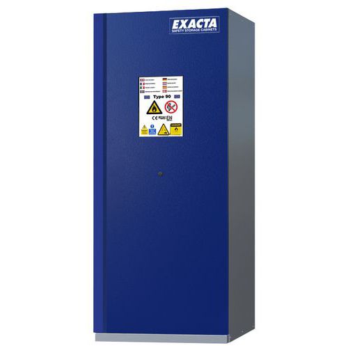 Armadio CF90 L900 porta blu+estintore,