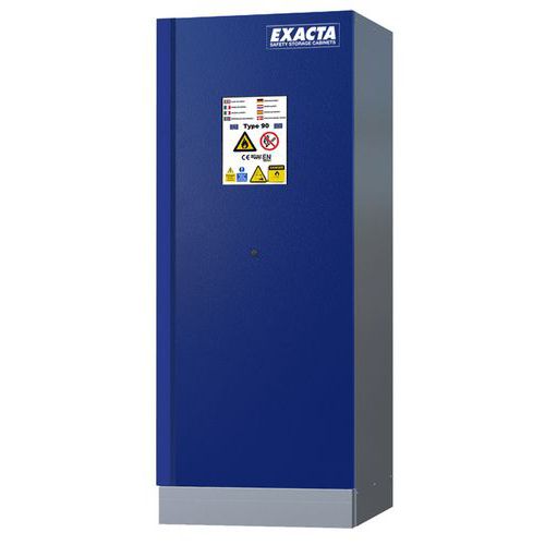 Armadio CF90 L900 porta blu base+estintore,