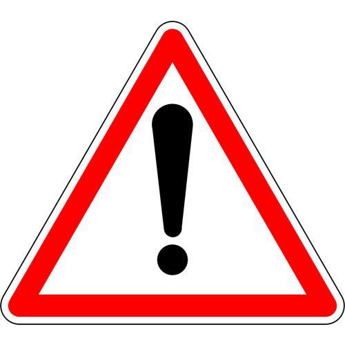 Cartello di segnalazione A14 Altri pericoli - Lacroix,