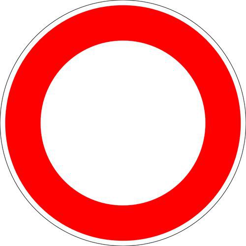 Cartello di segnalazione B0 Vietato il transito - Lacroix,