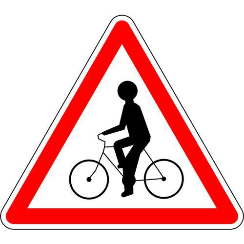 Cartello di segnalazione A21 Pista ciclabile,