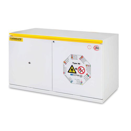 Armadio di sicurezza resistente per 90 min per banco di lavo,